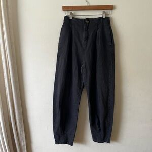 Zara z1975 High-Rise Zip Front Pants 4